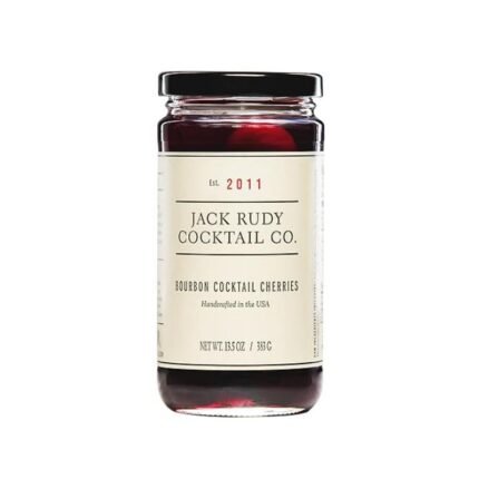 Jack Rudy Cocktail Co, Cherries Bourbon Barrel Aged, 13.5 Fl Oz