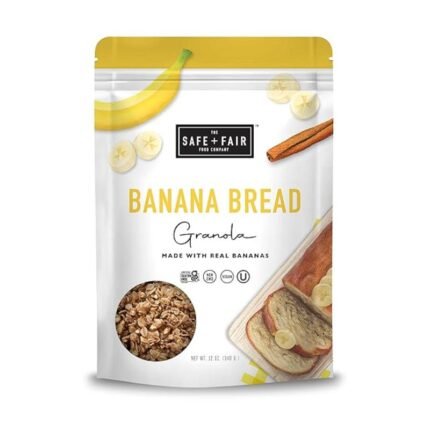 Safe + Fair Banana Bread Granola